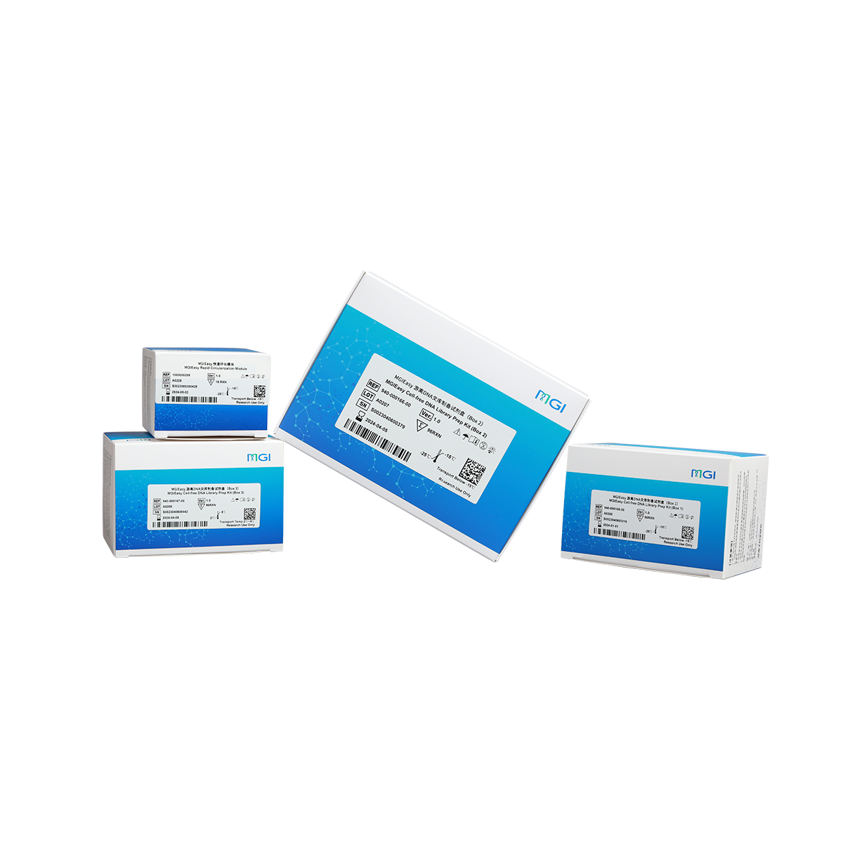 Bộ chuẩn bị thư viện ngoại bào MGIEasy Cell-free DNA Library Prep Set